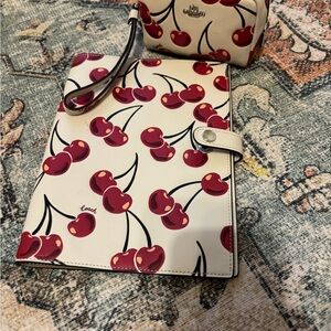 Coach Cherry Print Set